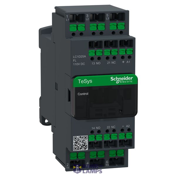 CTR Deca 25A 3P 110V DC Snap-in image 2