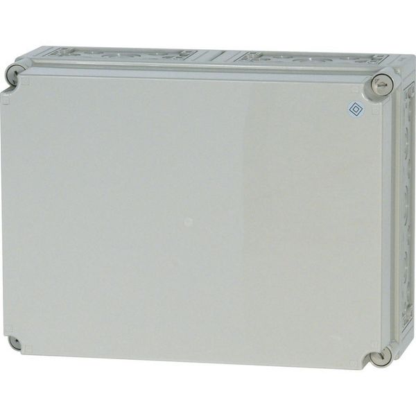 CI45E-200-RAL7035 Insulated enclosure, +knockouts, RAL7035, HxWxD=500x375x225mm image 2