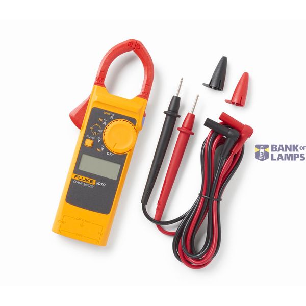Fluke 301D AC/DC Clamp Meter image 1