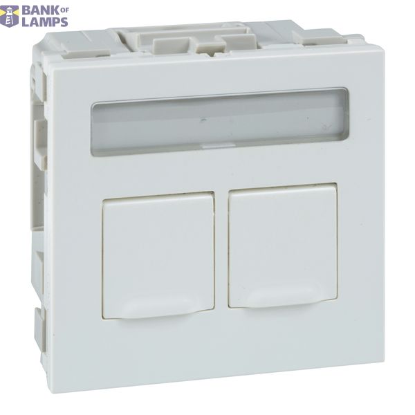 MONTAGEFRAME 2XALCATEL/NEXAN LAN WIT image 1