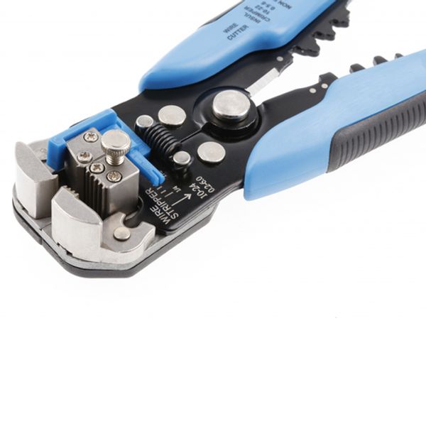 HOEGERT Automatic wire stripper 205 mm, 0,25-6 mm image 1