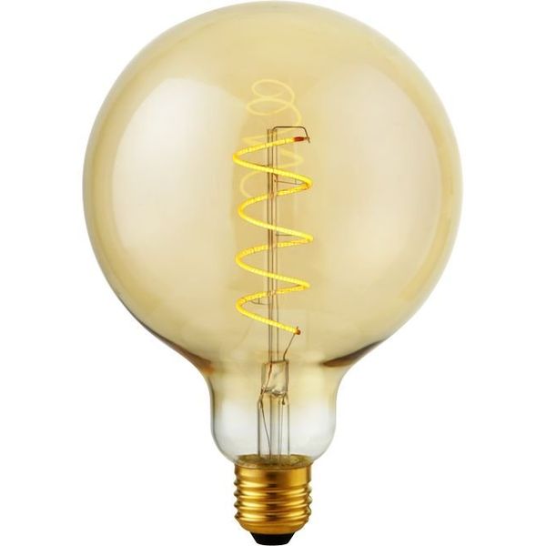 LED E27 Fila Flex AX Globe G125x180 230V 200Lm 4W 920 AC Gold Dim image 1