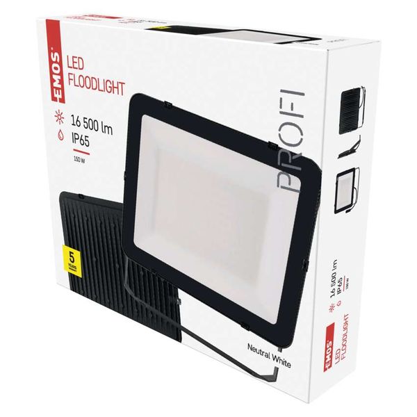 LED Floodlight INOVO, 150W, anthracite, neutral white image 1