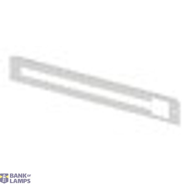 Slotted front plate 4G3 sheet steel, cutout for CEE and 41MW image 2