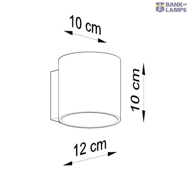 WALL LAMP ORBIS NATURAL WOOD G9 1X40W IP20 image 2