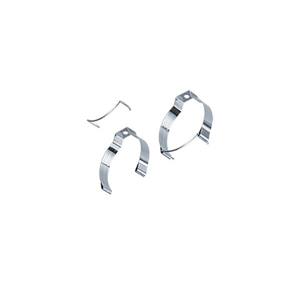 TLX S STEEL CLAMP CLIP 2PCE - Fixing clips image 1