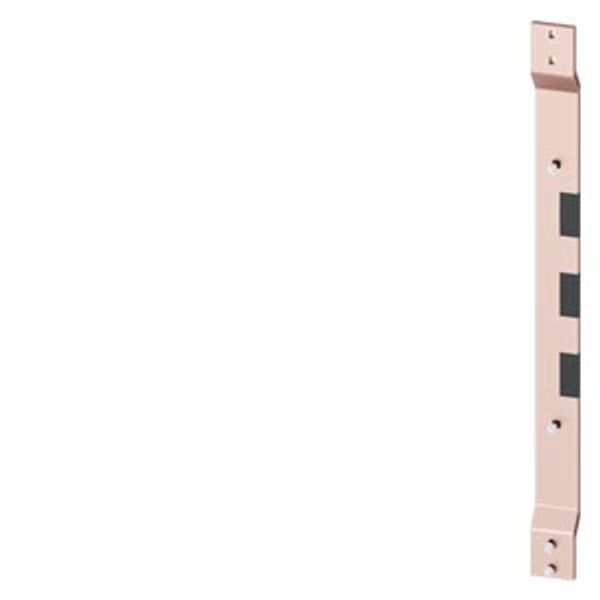 copper N upward connection 2x100x10 mm image 1