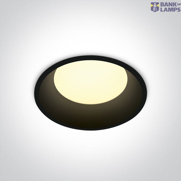 10109D/B/V BLACK 12W CCTV IP20 230V DARK LIGHT image 1