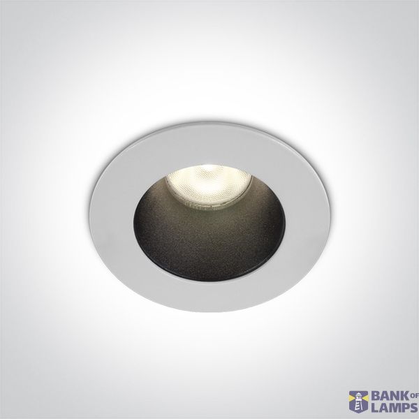 WHITE 8W WW IP20 230V DARK LIGHT image 1
