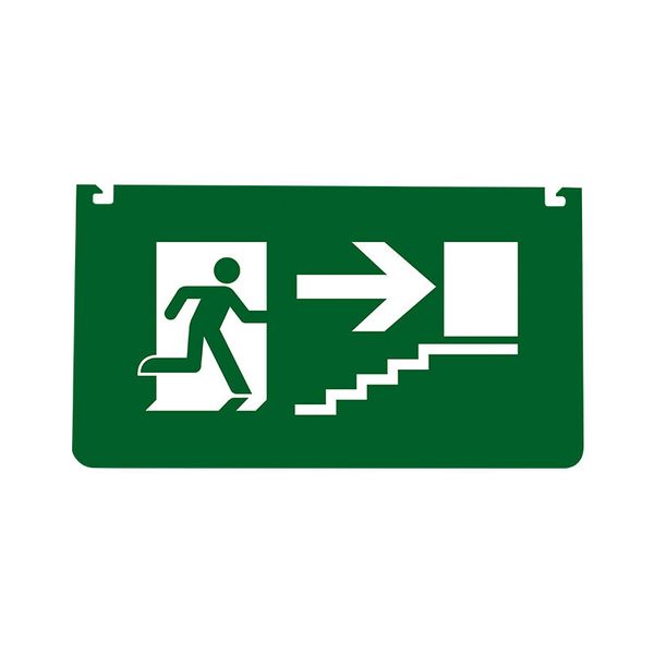 PANLUX Pictogram LED EUROPA - stairs up image 1