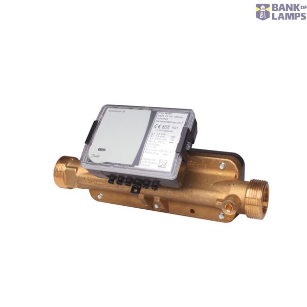 Energy meters, SonoSensor 30, 40 mm, qp [m³/h]: 10.0, Heating, Battery 1 A-cell, 2 pulse output image 1