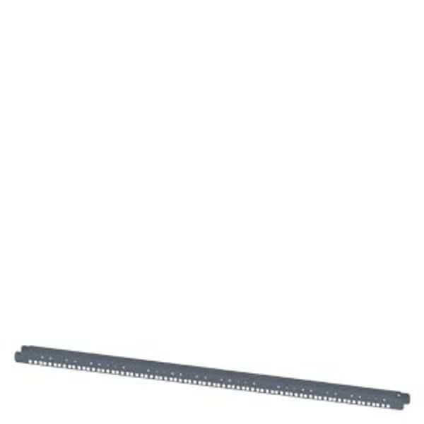 SIVACON, 19 fixed mounting, for the installation of 19 devices, H: 1200 mm, zinc-plated The image 2