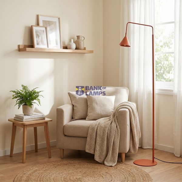 Floor lamp NOX red ochre image 9