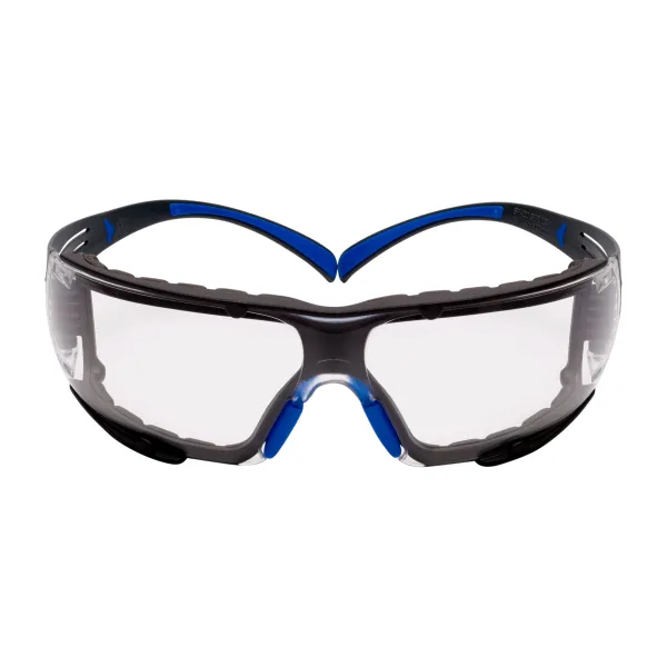 3M™ SecureFit™ 400 Safety Glasses, Blue/Grey Frame, Foam, Scotchgard™  image 3