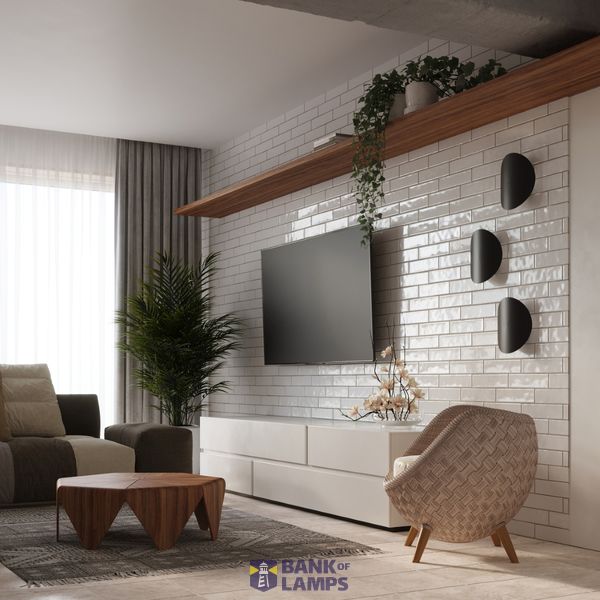 WALL LAMP SENSES BLACK G9 2X40W IP20 image 7