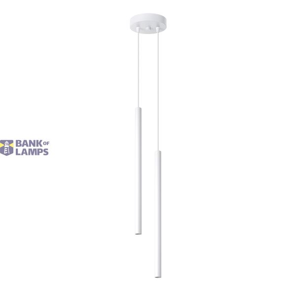 HANGING LAMP PASTELO 2 WHITE G9 2X8W IP20 image 8
