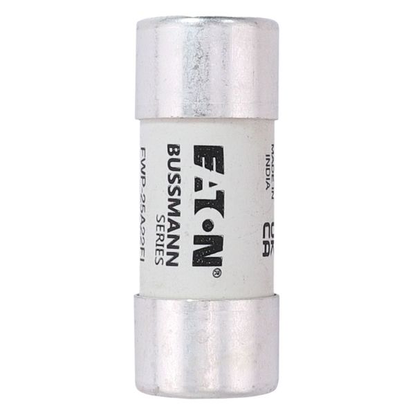 Fuse-link, high speed, 25 A, AC 700 V, 22 x 58 mm, aR, UL, with striker image 12
