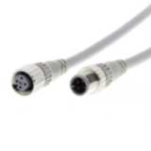 Cable with connectors on both cable ends, M12 straight socket (female) XS2W0434B image 3