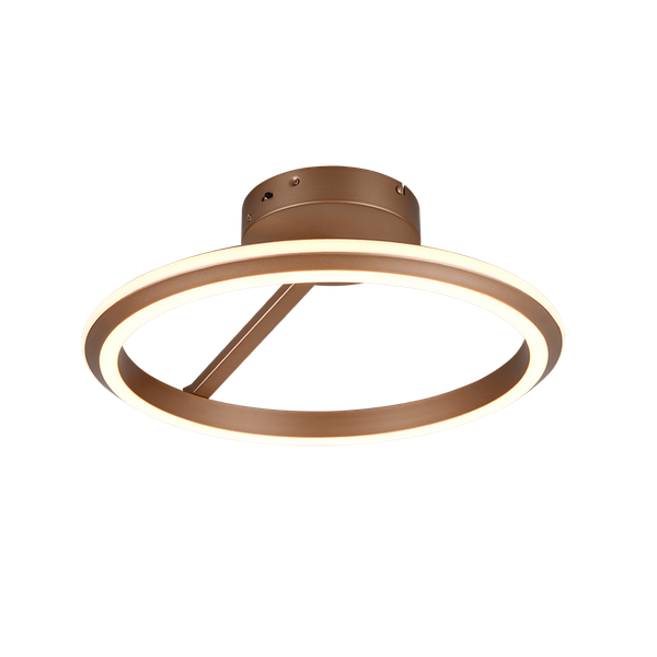 Amador LED ceiling lamp coffee image 1