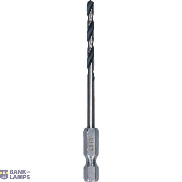 HSS PointTeQ Hex Drill Bit 3.5mm 1 pcs. image 1