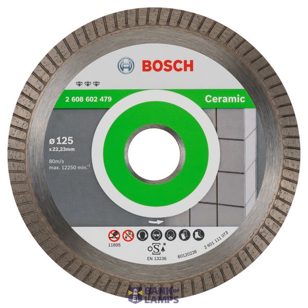 Diamond cutting disc Best for Ceramic 350 x 30/25,40 x 3 x 10 mm image 1