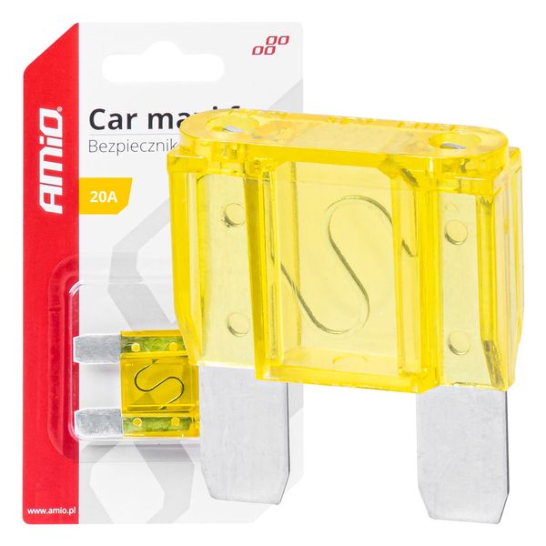 Car MAXI Fuse 20A AMIO-03381 image 1