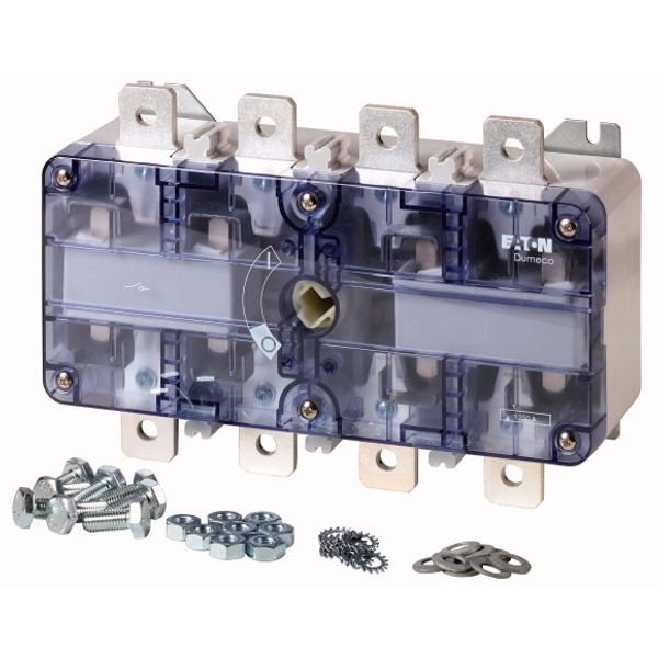 DMV-1250N/1 Switch-disconnector, DMV, 1250 A, 3P + N (solid), Stop Function optional, Without rotary handle and drive shaft image 1