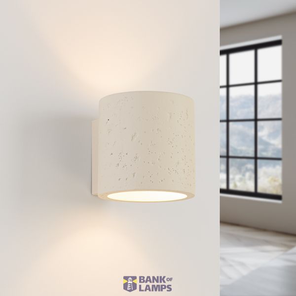 Wall lamp ORBIS concrete beige image 9
