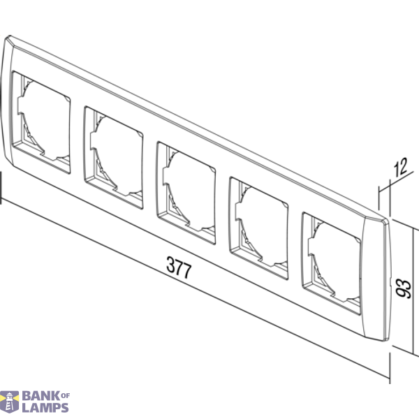 COVER PLATE BOLD 5 PW 4326559 image 3