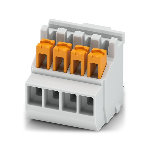 FKDSO 1,5/4-L KMGY - PCB terminal block image 1