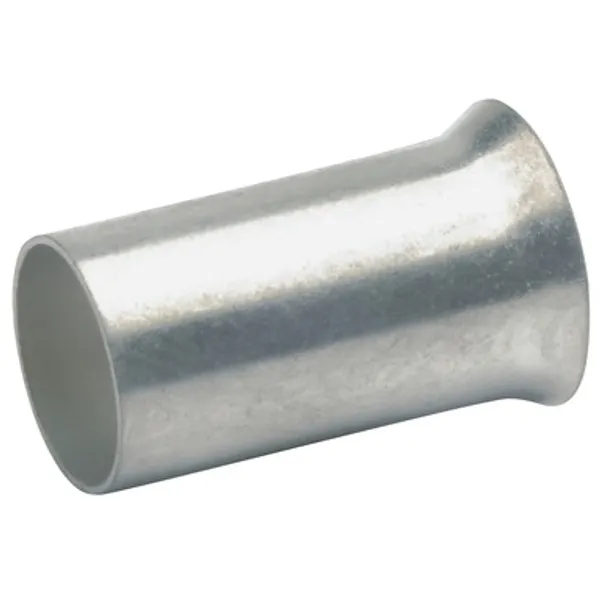 Uninsulated wire end ferrule, 2.5 mm², 12 mm long, DIN 46228/1, silver, 7312V image 1