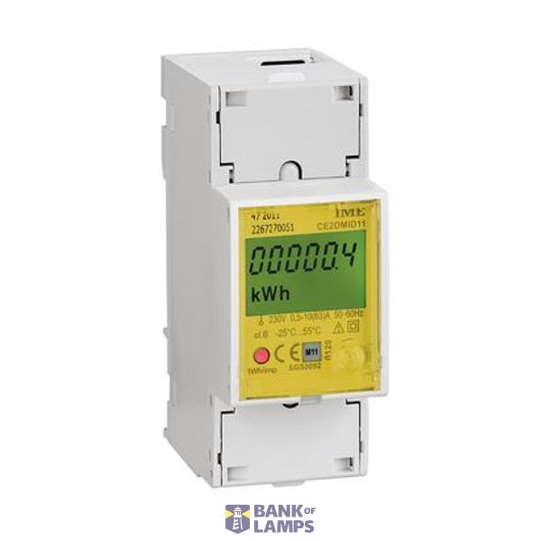 CONTO D2 MID WH MONO 10(63)A 230V IMPULSI image 1