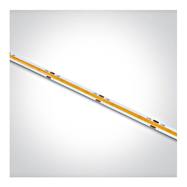 7844E/W COB STRIP 24V WW 5m ROLL 10,5W/m 3YW IP20 image 1