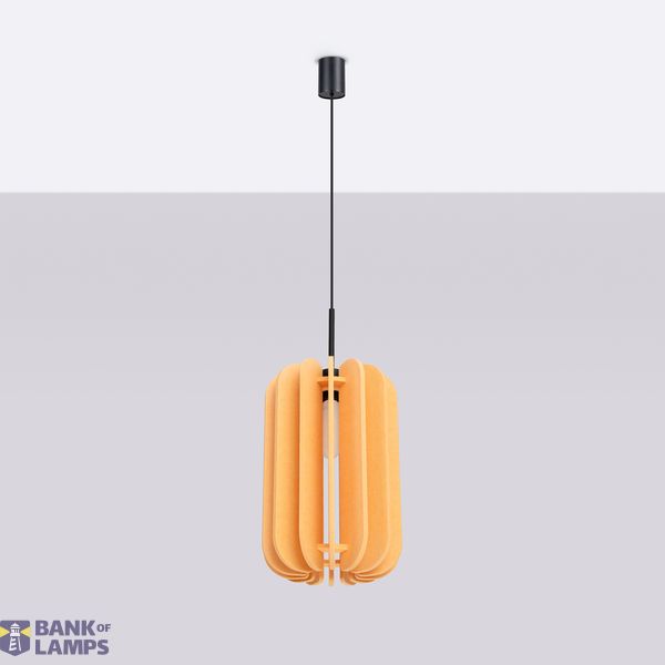 Pendant lamp MULA 27 yellow image 3