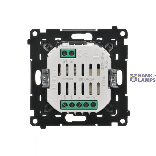 Single IT socket RJ45 category 6, (module), Simon 24, IP20, graphite mat image 1