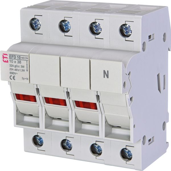 Fuse disconnector, *EFD 10 3p+N NEON image 1