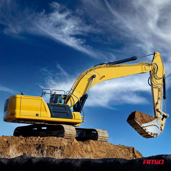 LED Warning Lamp heavy duty W28P 12V 24V AMIO-04104 image 1