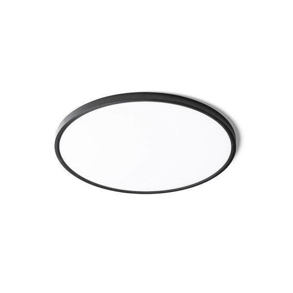 LANA 60 surface mounted black plastic 230V LED 50W 3000K 4000K 6000K image 1