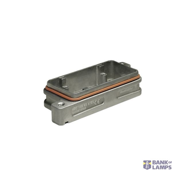 Housing industry connectors, Bulkhead housing, Clamping yoke connectio image 1