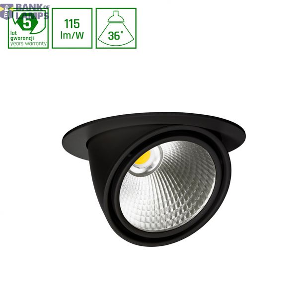 SAL SILENA 940 35W 230V 36DEG BLACK image 1