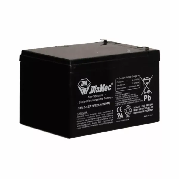 RECHARGEABLE BATTERY 12V/12AH image 1