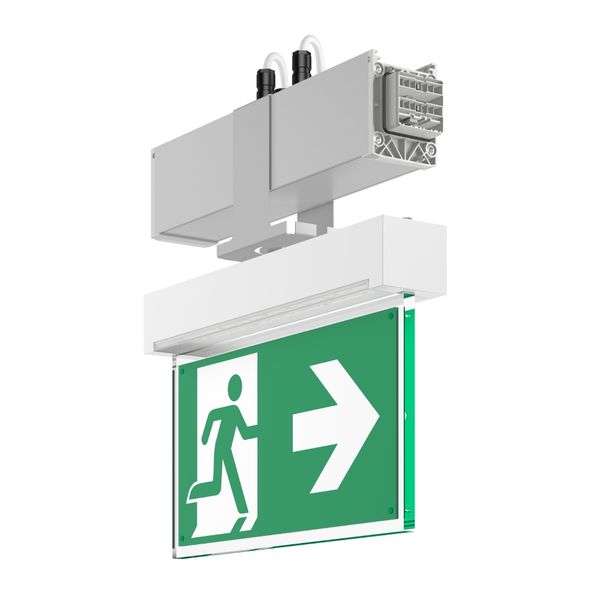 LINEDO, silver, on/off Continuous line luminaire, L 336 B 62 H 343, SB image 2