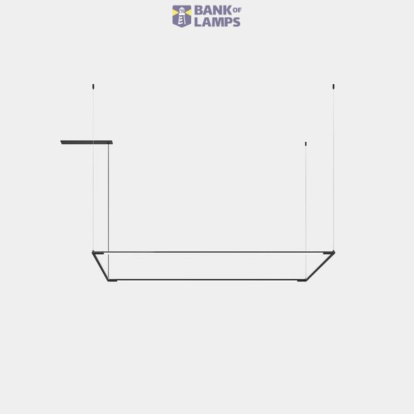 Pendant Tubs Modular LED 122W 4498lm 3000K Black image 1