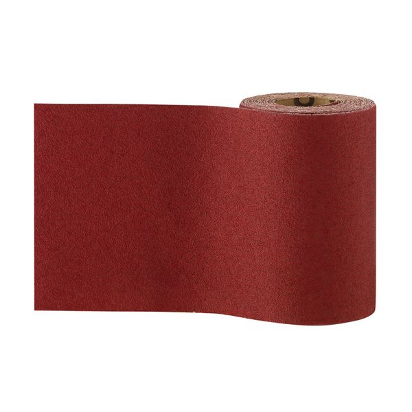 Sanding roll for wood and paint, 115 mm x 5 m, P120 G= 120 image 1