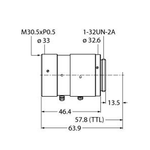 Image Processing C-mount Lens   LCF50LEVMP image 1