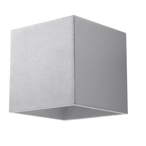 WALL LAMP QUAD 1 GREY G9 1X40W IP20 image 1