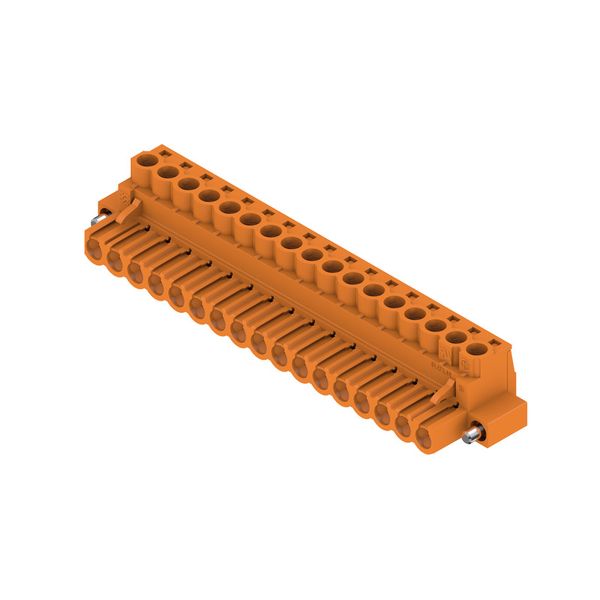 PCB plug-in connector, female plug, 5.00 mm, Number of poles: 17, 180°, Clamping yoke connection, Clamping range, max. : 4 mm², Box image 2