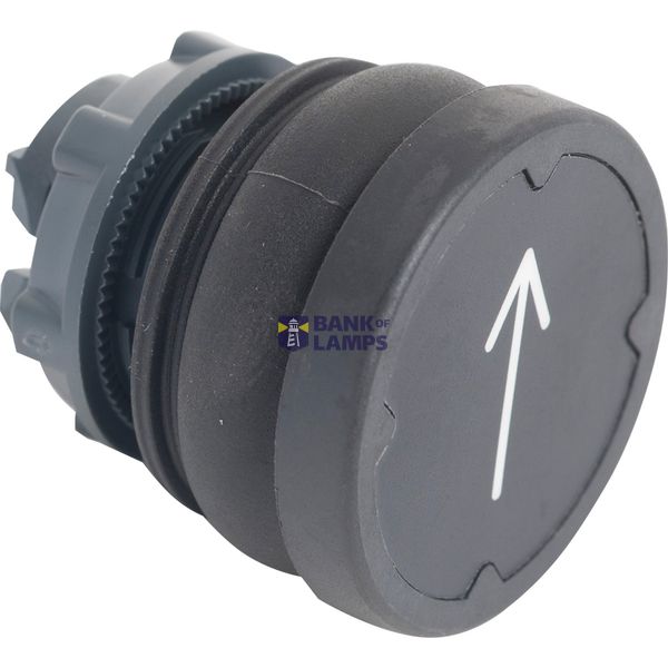PUSHBUTTON HE, BLACK, WITH MARKING image 1