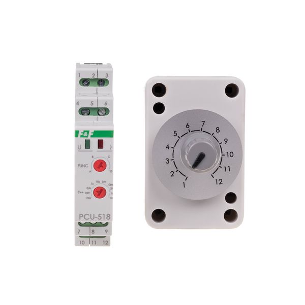 time relay with external time setting potentiometer, contact: 1NO/NC, U=230 and 24V image 2