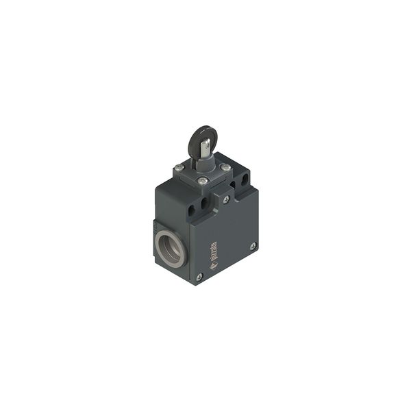 Position switch with roller and stainless steel piston plunger image 1